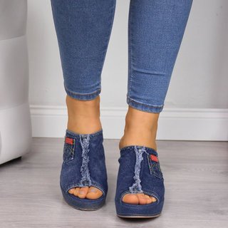 Sandalias de cuña plana cómodas - Image 3