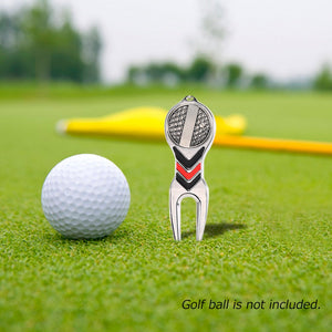 Marcador de Hoyo Golf con Tenedor - Accesorios Premium para Golfistas