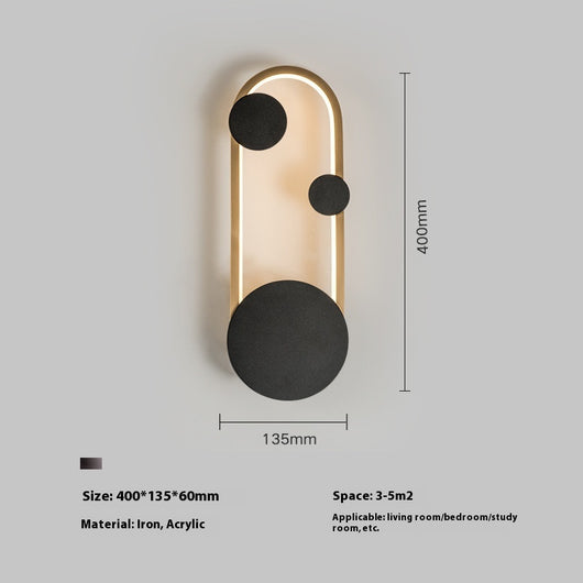 Lámpara de Pared Estilo Nórdico para Dormitorio y Sala de Estar - Image 6