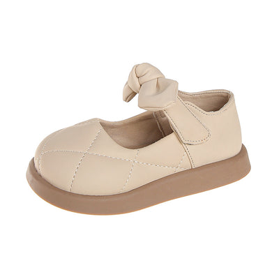 Zapatos Princesa Niña Estilo Lolita con Lazo - Pumps de Cuero Suave - Image 5