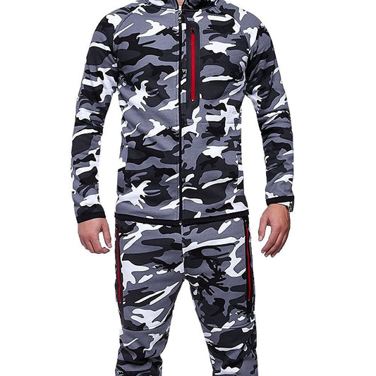 Sudadera Deportiva Camuflaje para Hombre - Comodidad y Estilo