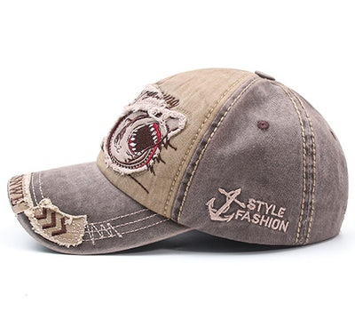Gorra de Béisbol Personalizada Jaws con Bordado - Image 4