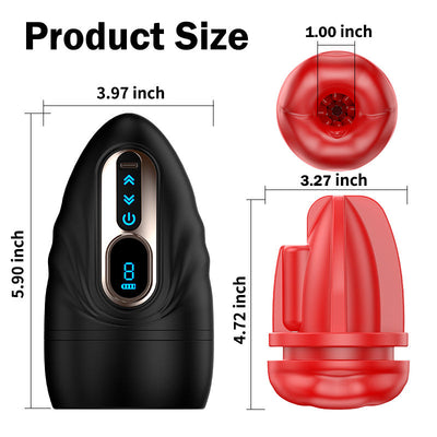Masajeador Automático Retráctil con Vibración Multifrequencia y Calor - Image 6