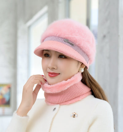 Gorro de Conejo Tejido para Otoño e Invierno - Image 4