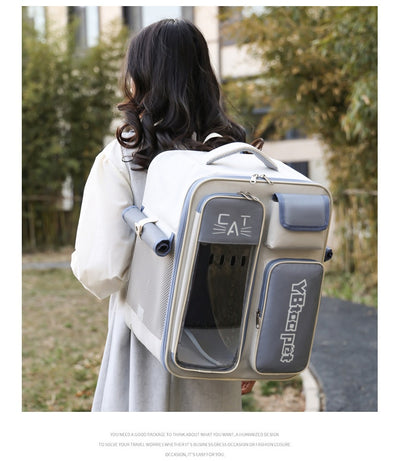 Mochila Transportín para Gatos - Diseño Versátil Todo Clima - Image 13