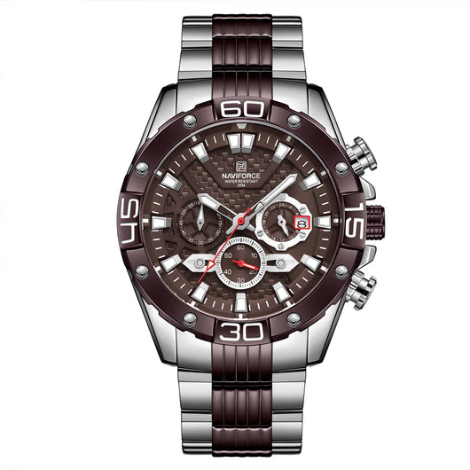 Reloj de Hombre Moderno con Movimiento Luminoso de Precisión - Image 2