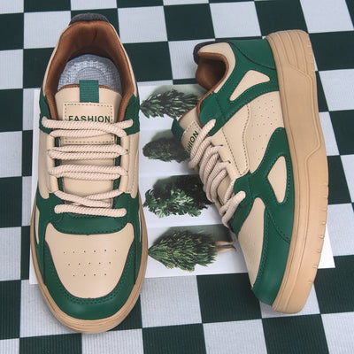 Zapatillas de Skate Clásicas Bajas Blancas para Parejas y Estudiantes Casuales - Image 19