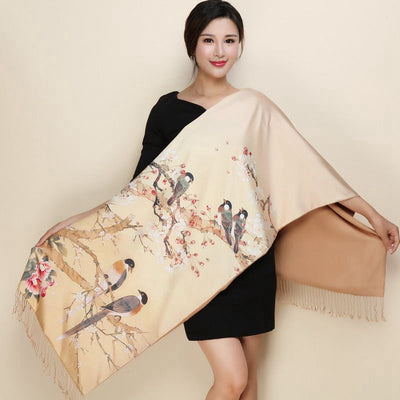 Pashmina de Seda Larga - Chal Elegante Versátil - Image 28