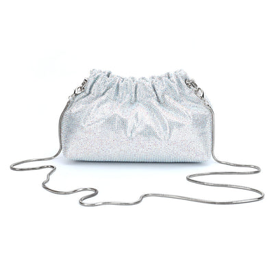 Bolso de Noche con Diamantes Completos y Cordón Ajustable - Image 6