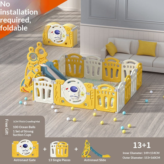 Tapete de Gateo y Corral de Juego para Niños - Image 10