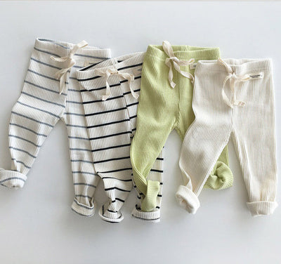 Leggings Elásticos con Cintura Ancha en Colores Pastel - Image 10
