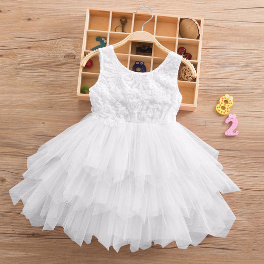 Vestido Princesa de Encaje para Niñas - Image 9