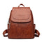 Mochila de Cuero Estilo Coreano para Mujer - Diseño Versátil y Elegante