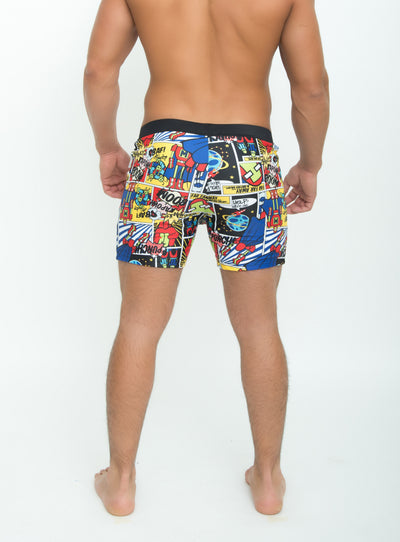 Bóxer de Baño Estampado Hombre Talla Grande - Cómodo y Versátil - Image 3