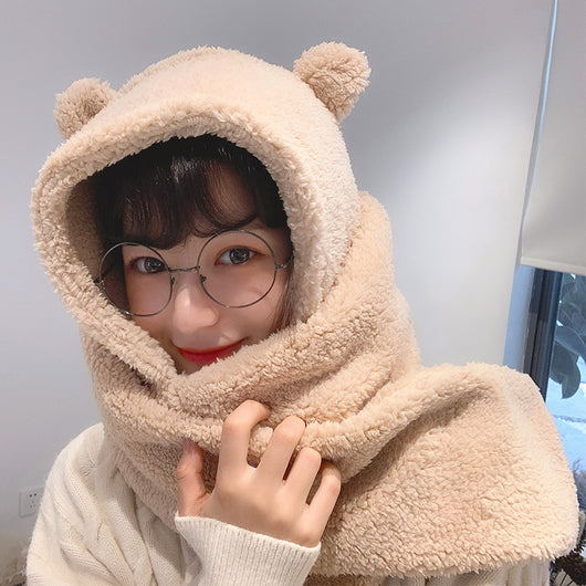 Gorro Orejitas de Oso - Gorro Cálido y Adorable