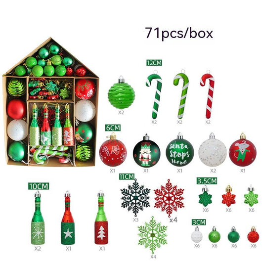 Set de Esferas Navideñas Coloridas para Árbol de Navidad - Image 6