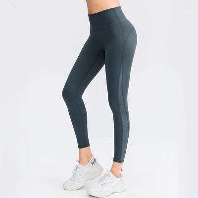 Leggings Yoga Tela Brocado Doble Cara Efecto Desnudo sin Marcas Visibles - Image 11
