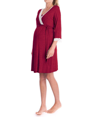 Camisón de Maternidad Cómodo y Elegante para el Embarazo - Image 4