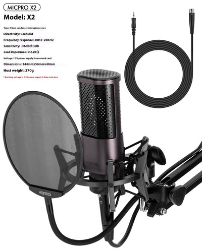 Micrófono Profesional para Streaming, Karaoke y Grabación - Image 17