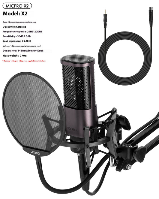 Micrófono Profesional para Streaming, Karaoke y Grabación - Image 17