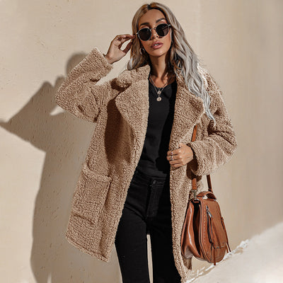 Abrigo de Mujer en Pelaje Sintético Suave - Estilo Casual Elegante - Image 10