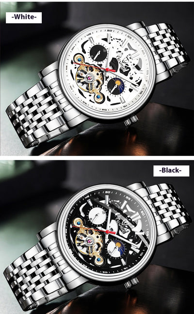 Reloj Mecánico Tourbillon de Moda con Luminiscencia y Resistencia al Agua - Image 17