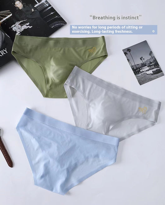 Calzoncillos Triangulares Sin Costuras de Secado Rápido para Hombre - Image 16