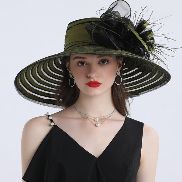 Sombrero de Ala Ancha para Mujer - Estilo Casual y Elegante