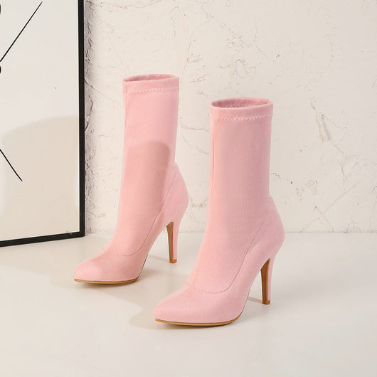 Botas Calcetín con Tacón Alto - Image 8