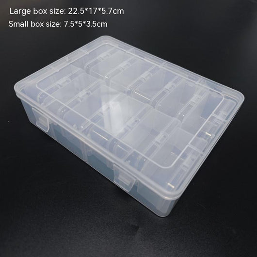 Juego de Cajas de Joyería Transparentes con Tapa Abatible - Image 5