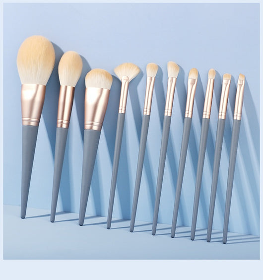 Set Completo de 10 Brochas de Maquillaje Profesional - Image 23