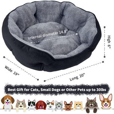 Cama Redonda Acogedora para Mascotas - Image 25