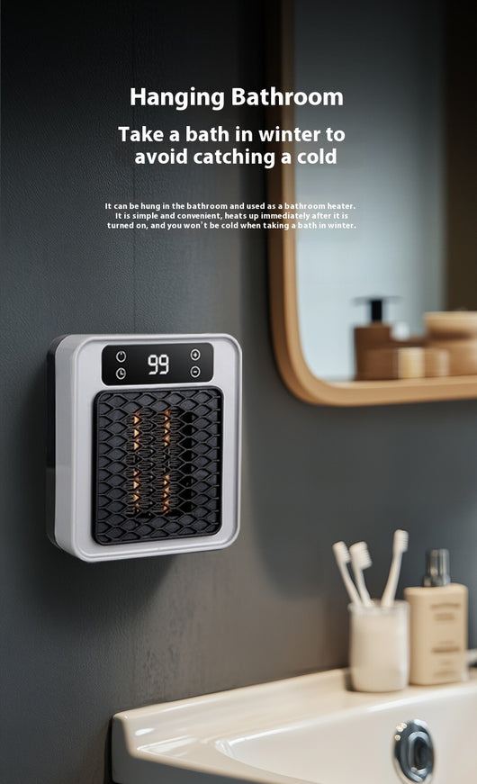 Calefactor Compacto de Pared con Tecnología Grafeno - Calentamiento Rápido - Image 14