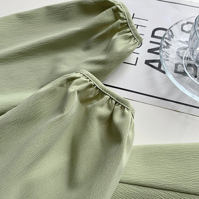 Falda Larga Coreana Retro con Cintura Ajustada - Estilo Francés Elegante - Image 10