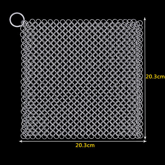 Limpiador de Sartenes de Acero Inoxidable - Malla de Acero para Cocina - Image 9