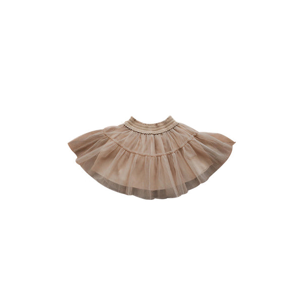 Falda Corta Infantil Coreana de Malla Transpirable