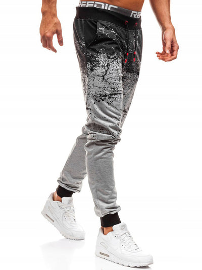 Pantalones Slim Estilo Europeo con Degradado Floral - Moda Urbana - Image 5