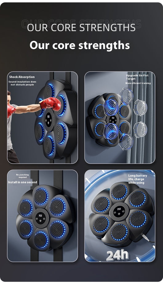 Guantes de Boxeo Inteligentes con Bluetooth para Entrenamiento en Casa - Image 24