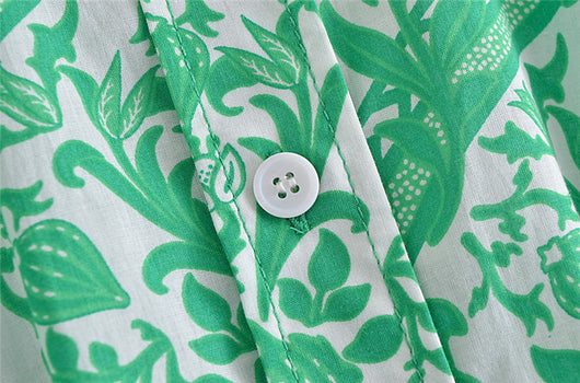 Vestido Camisero Estampado con Cordones Reforzados para Mujer - Image 13