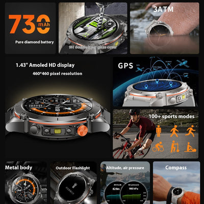 Reloj Inteligente con Monitor de Frecuencia Cardíaca y Oxígeno en Sangre - Image 2
