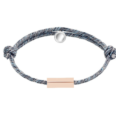 Pulsera de Pareja Personalizada con Imán - Acero Inoxidable Promesa de Amor Eterno - Image 7