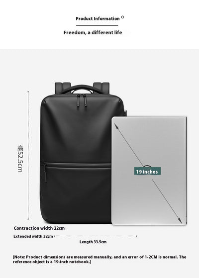 Mochila Profesional Impermeable para Hombre con Compresión Inteligente - Image 9