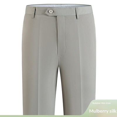 Pantalones de Seda Ligeros para Hombre - Comodidad Premium para Adultos Maduros - Image 3