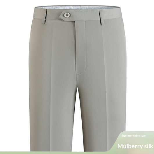Pantalones de Seda Ligeros para Hombre - Comodidad Premium para Adultos Maduros - Image 3