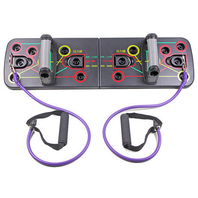 Tabla de Flexiones Plegable Multifuncional con Bandas de Resistencia - Image 7