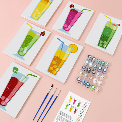 Kit de Pintura al Óleo Digital DIY - Paisajes y Flores - Image 18