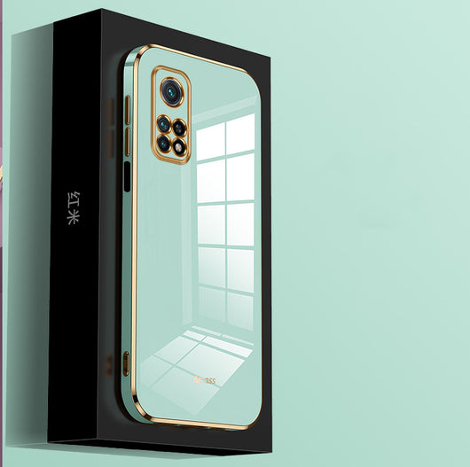 Funda Protectora de Silicona para Mi 10t - Ultrafina con Protección de Lente