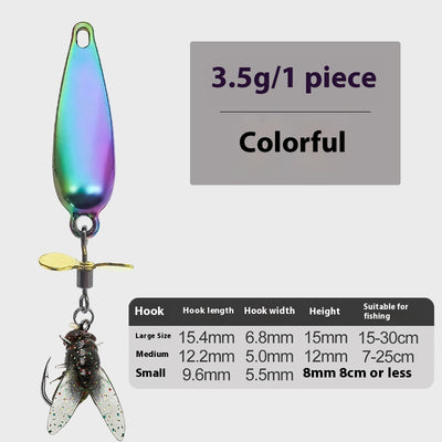 Anzuelo Giratorio con Hélice para Pesca de Mosca - Image 16