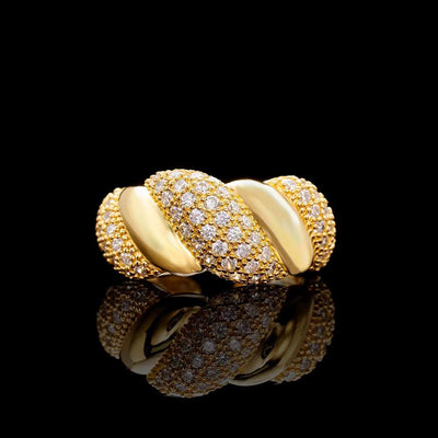Anillo Croissant Estilo Corte de Moda Personalidad - Image 5