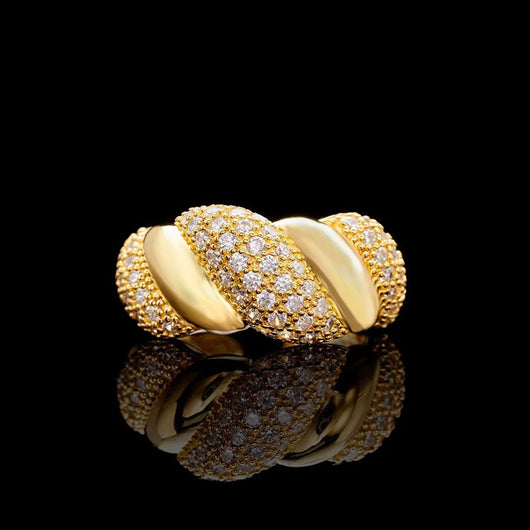 Anillo Croissant Estilo Corte de Moda Personalidad - Image 5